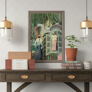 Original Collage Art, Modern Surrealist Collage, Romantic Digital Art, 8x10 Original Art on Paper, Mixed Media
