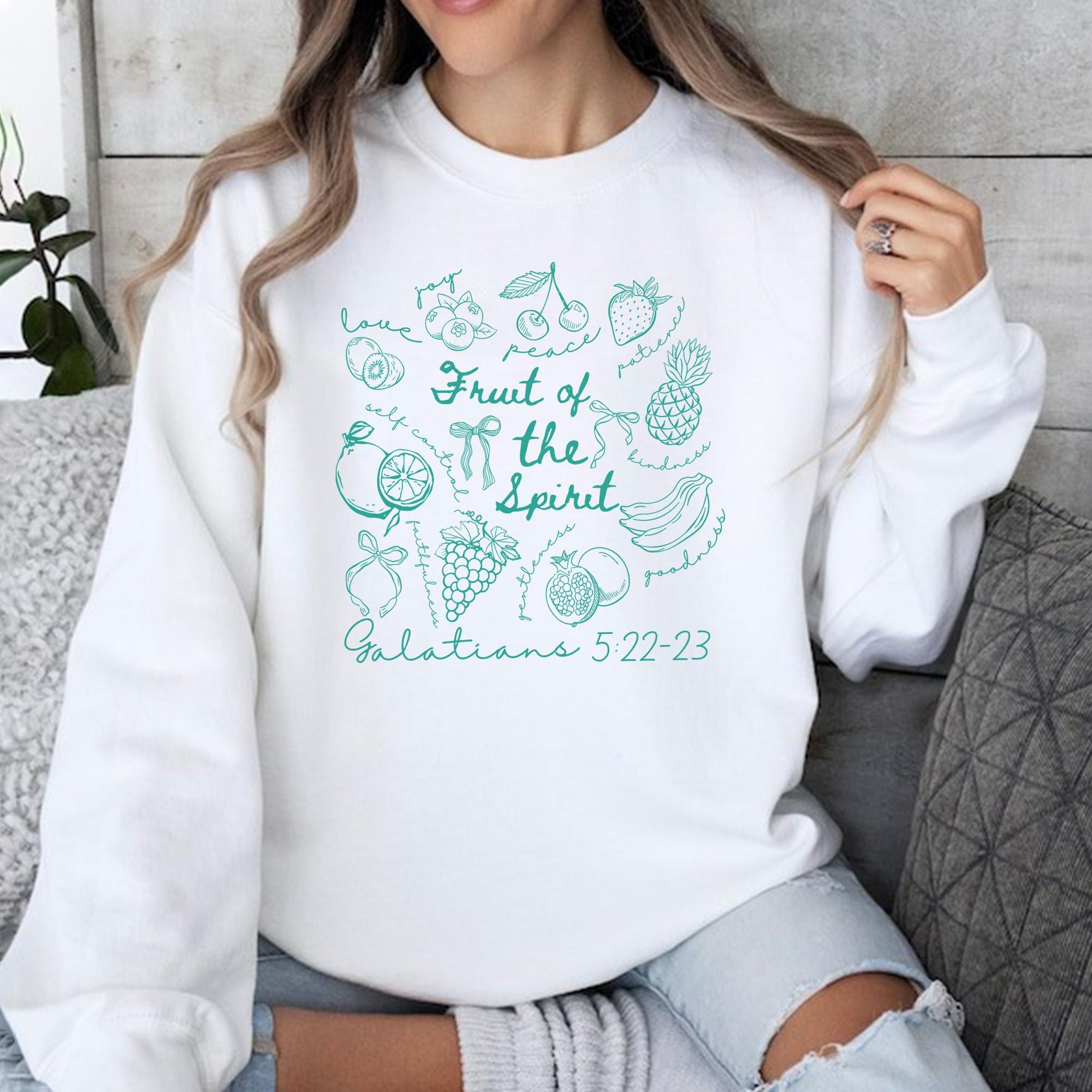 Fruit of the Spirit PNG: Christian Sublimation Design (digital Download ...