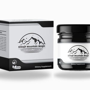 Shilajit Mountain Magic résine-qualité or | Source naturelle d&#39;énergie boostée, d&#39;acide fulvique et de plus de 85 oligo-éléments