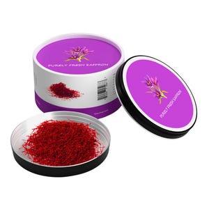 Golden Saffron, Finest Pure Premium All Red Saffron Threads, Grade A+, Super Negin Saffron For Tea, Paella, Rice, Desserts, No artificial