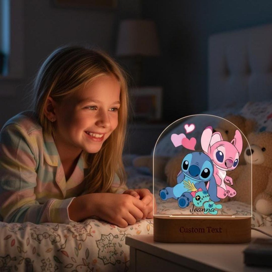 Adorable Cartoon Character Night Light, Decorative Night Light for Kids ...