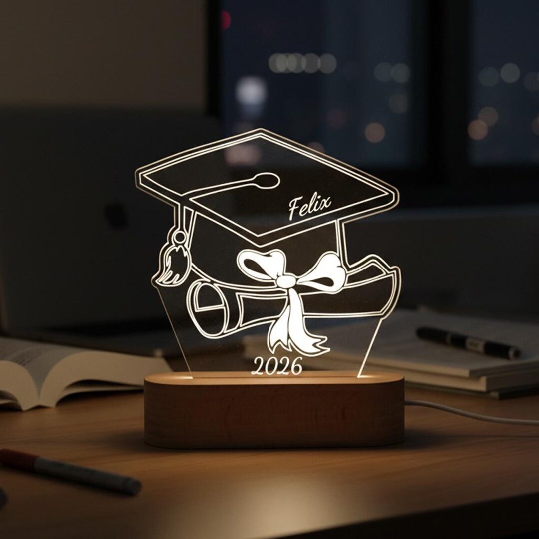 Graduation Led Graduation Night Light, 2026 Graduation Night Light, Diploma Lamp ...