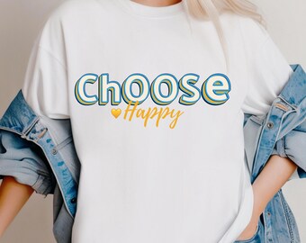 Descarga digital de citas positivas minimalistas (PNG) para camisetas y diseños de camisetas.