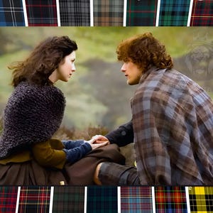Outlander Jamie Fraser-inspirerad kilt | Skotsk tartan Highland Wear