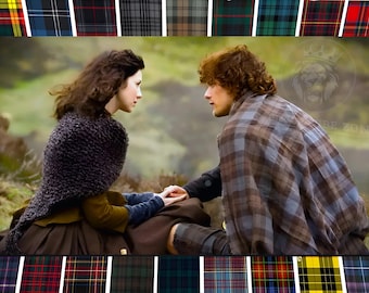 Outlander Jamie Fraser Inspired Kilt | Scottish Tartan Highland Wear