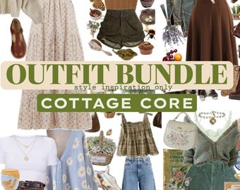 Personalized Cottagecore Fairycore Mystery Clothing Box, Curated Vintage Thrifted outfit bundle