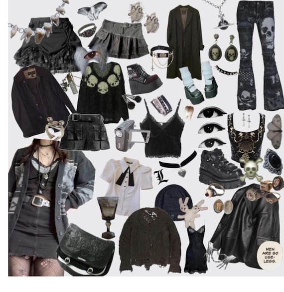 Personalized Whimsy Goth Outfit Bundle: Vintage G… - image 3