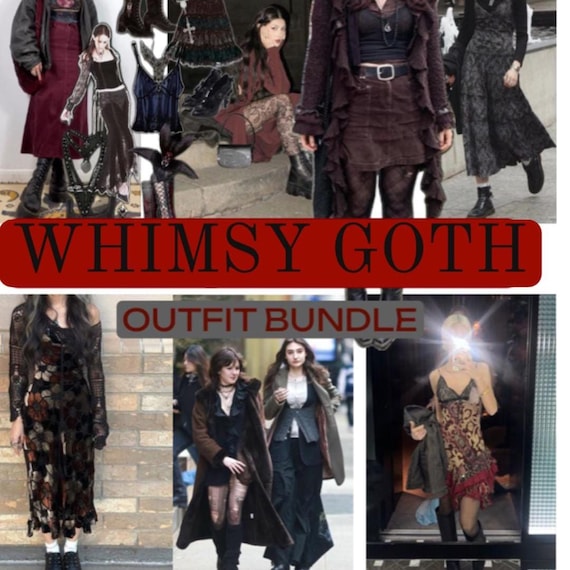 Personalized Whimsy Goth Outfit Bundle: Vintage G… - image 1