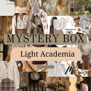 Personalized Thrift Bundle | light academia mystery box outfit bundle -  Curated Fashion Essentials for the Aesthetic Dreamer