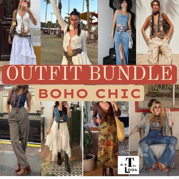 Boho Chic Clothing Mystery Box: Festival Outfit Bundle
