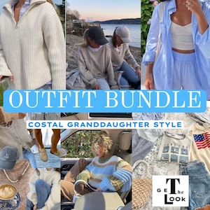 Vintage Coastal Granddaughter Style Clothing Bundle: Surprise Outfit Box