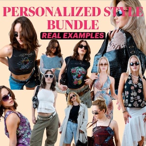 Personalized Style Bundle, Handpicked Thrifted Box, Aesthetic Pinterest Custom Thrift Pack, Y2K, Fairycore, Cottagecore, Whimsy goth box