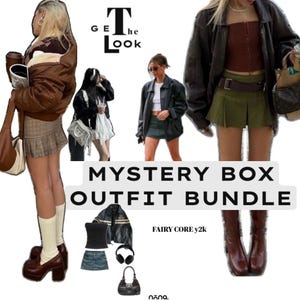 personalized thrift bundle - Vintage Mystery Clothing Box | Fairy Grunge Vintage Fashion Style Bundle - Surprise Outfit Clothing Gift Box