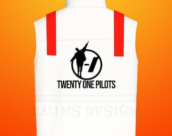 Twenty One Pilots Inspired Vest | Handmade Cotton Cosplay