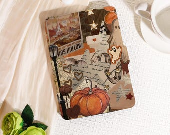 Autumn & Halloween Collage Kindle Case,Kindle Paperwhite 2025 Case,Kobo Clara Bow Case,Kindle 12th/2024(6") Case,Best Halloween Gift For Her