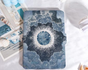 Mystical Moon,Starry Kindle Case Customized for Paperwhite 1/2/3/4, Kobo Cover, Kindle Paperwhite Case, Kindle 12th Gen, Paperwhite 6"/7"