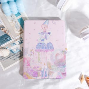 Whimsical Magical Doll Kindle Case Customized for Paperwhite 1/2/3/4, Kobo Cover, Kindle Paperwhite Case, Kindle 12th Gen, Paperwhite 6&quot;/7&quot;
