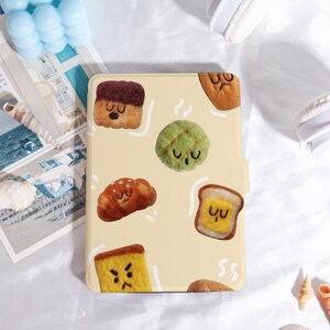 Cute Cookies Desserts Kindle Case Customized for Paperwhite 1/2/3/4, Kobo Cover, Kindle Paperwhite Case, Kindle 12th Gen, Paperwhite 6&quot;/7&quot;