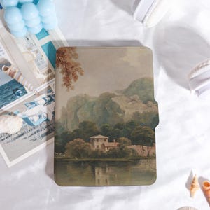 Rural Scenic Painting Kindle Case Customized for Paperwhite 1/2/3/4, Kobo Cover, Kindle Paperwhite Case, Kindle 12th Gen, Paperwhite 6&quot;/7&quot;