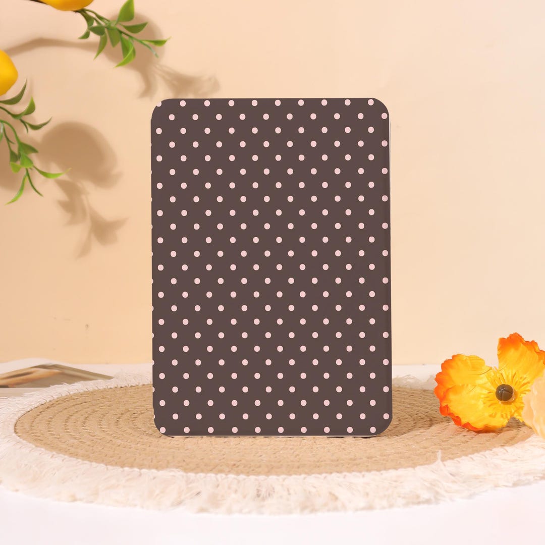 Polka Dots E-reader Case With Hand Strap for Kobo Clara Color, Libra ...