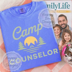 Retro Camp Counselor Png, Summer Camping Shirt Design, Campfire Outdoors Graphic Tee, Coquette Adventure Sublimation, Digital Download Png
