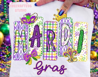 Glitter Mardi Gras doodles png, Mardi Gras png, fleur de lis png, Coquette Mardi png, Carnival png, Mardi Gras Crawfish, Brushstroke mardi