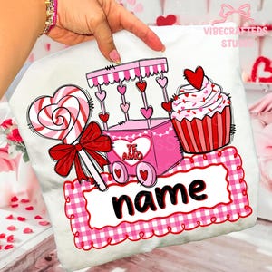 Custom Te Amo PNG, Custom Valentine Candy Cart and Cupcake Design, Valentine hearts png, coquette valentine, Valentine png, lolipop heart