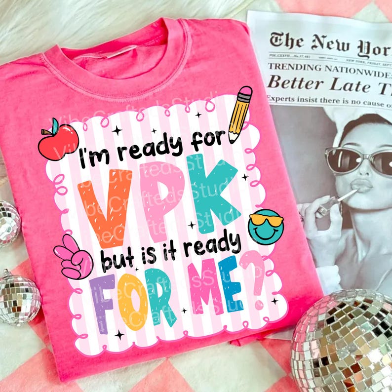 I'm Ready for VPK Png, but is It Ready for Me Png, Back to School Png ...