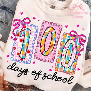 Colorful 100 Days of School png, Teacher 100 Days, Teacher png, Little Miss Png, Teacher Png, Teacher 100 days, 100 days of school teacher