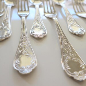 51-piece Cutlery, Silver-plated Royal Pattern Italian Lightness