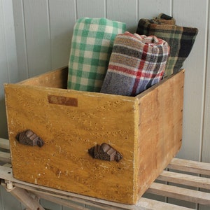 Antique Large Drawer With Iron Bin Pulls
