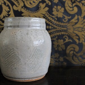 Vintage Artist Signed Rustic Hand Thrown Studio Pottery Vase