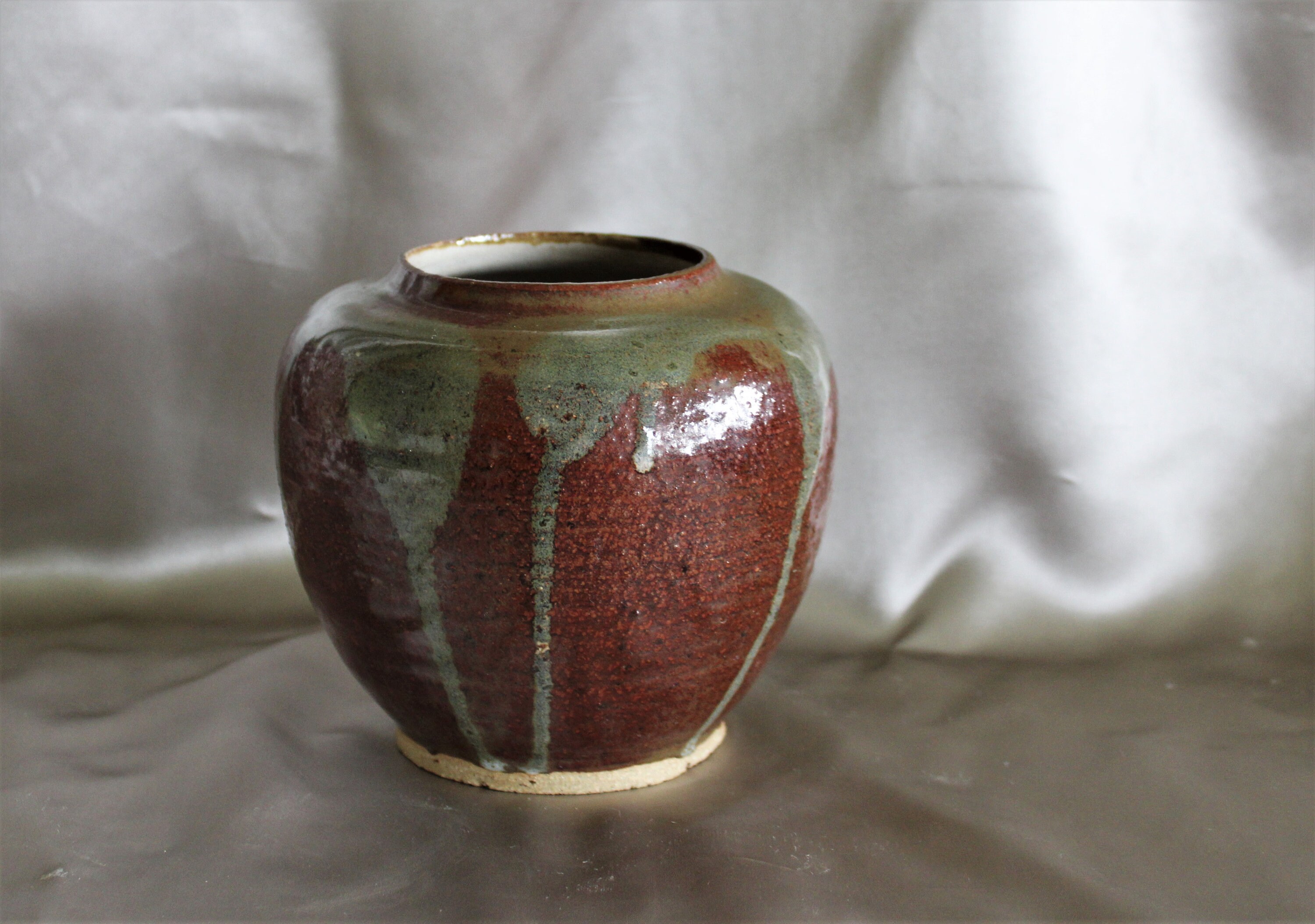 Vintage Artist Signed Rustic Hand Thrown Studio Pottery Vase - Etsy