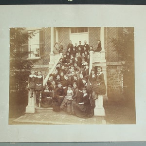 Antique Class School Photo