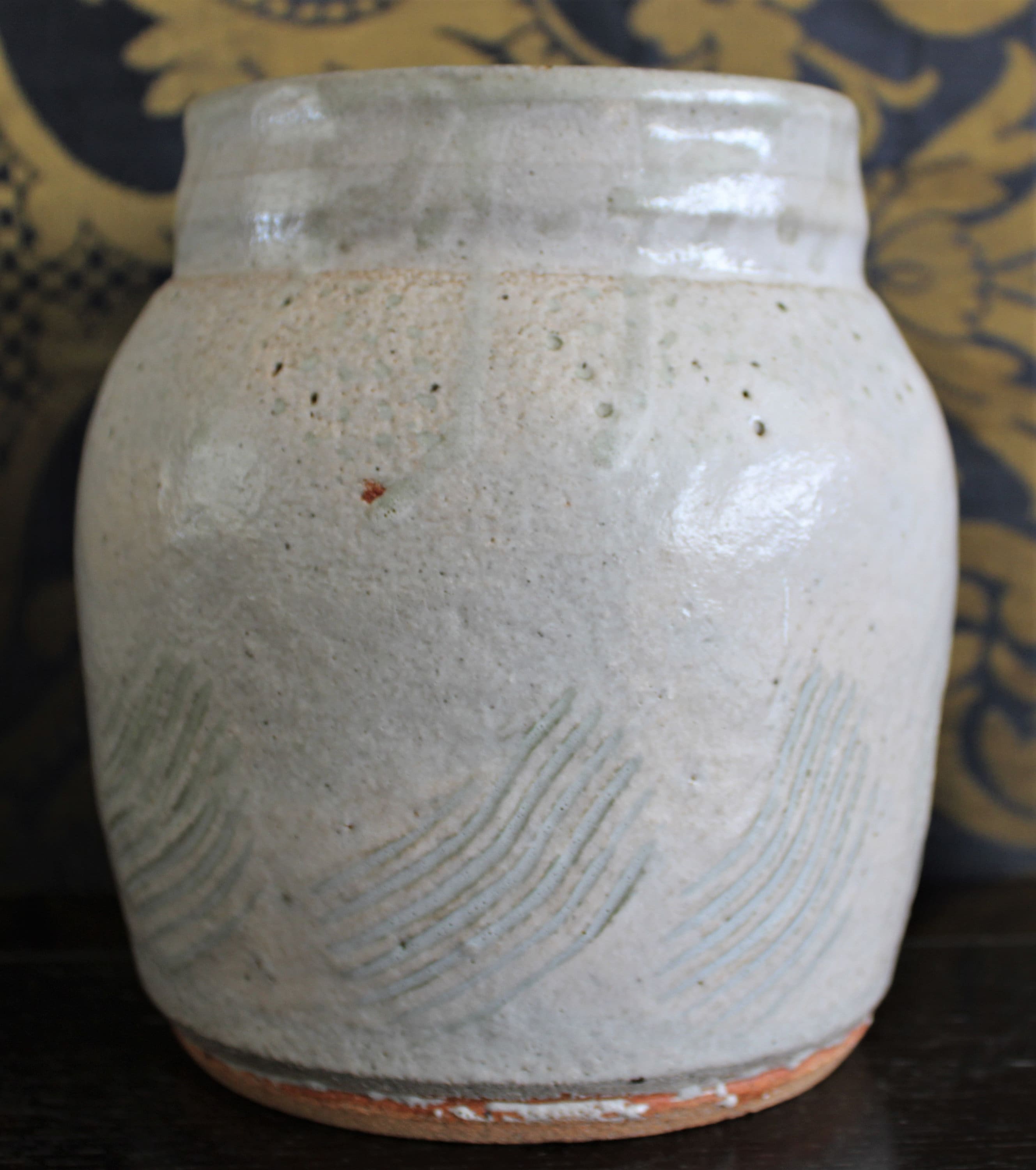 Vintage Artist Signed Rustic Hand Thrown Studio Pottery Vase - Etsy