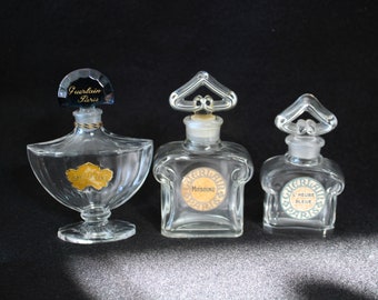 バカラ ヴィンテージ ゲラン ルール ブルー 空の香水瓶 - Etsy 日本