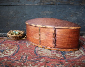 Vintage Thai Hill Tribe Bamboo Tobacco Box