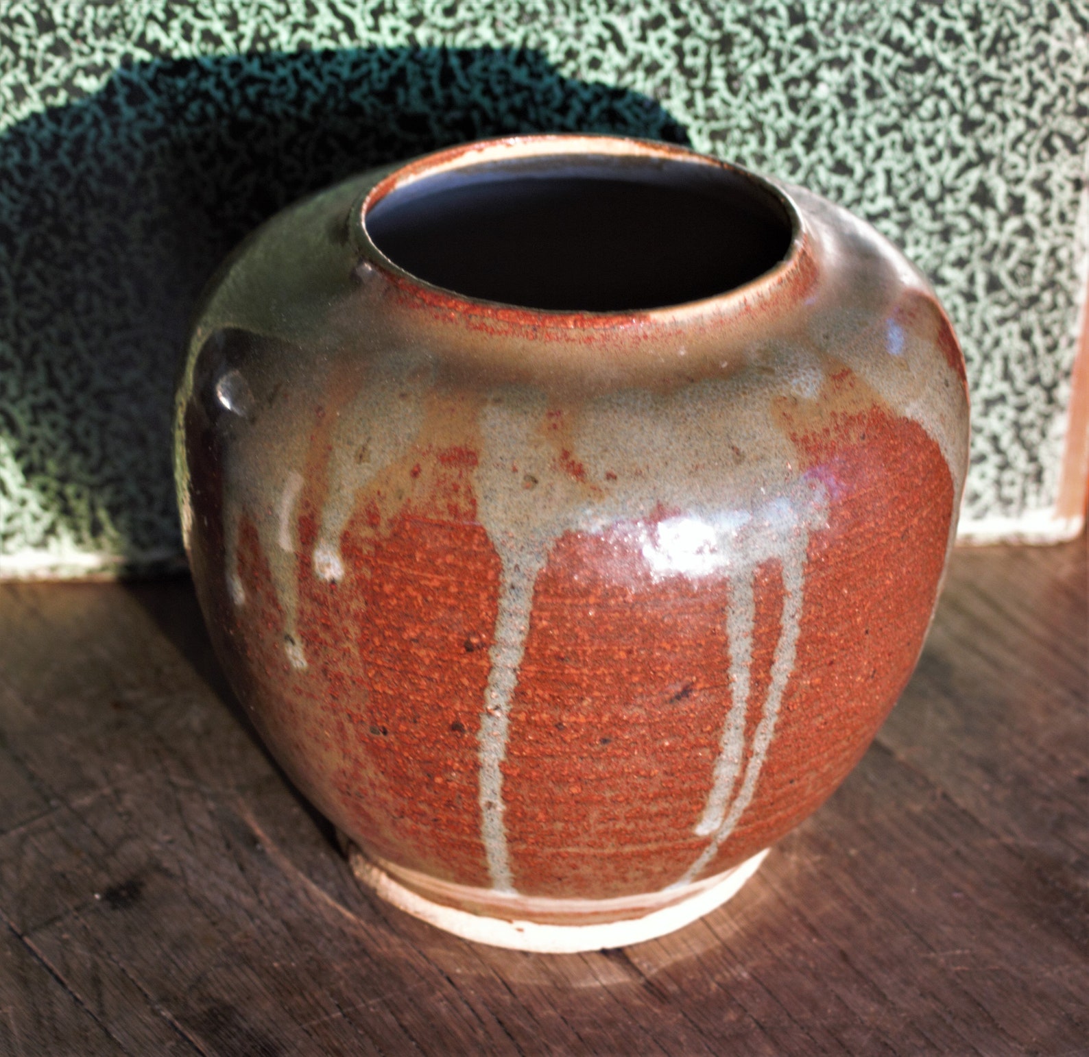 Vintage Artist Signed Rustic Hand Thrown Studio Pottery Vase - Etsy