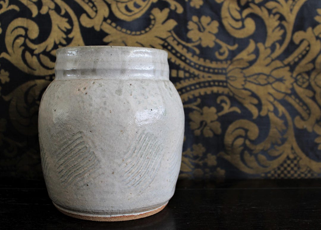 Vintage Artist Signed Rustic Hand Thrown Studio Pottery Vase - Etsy