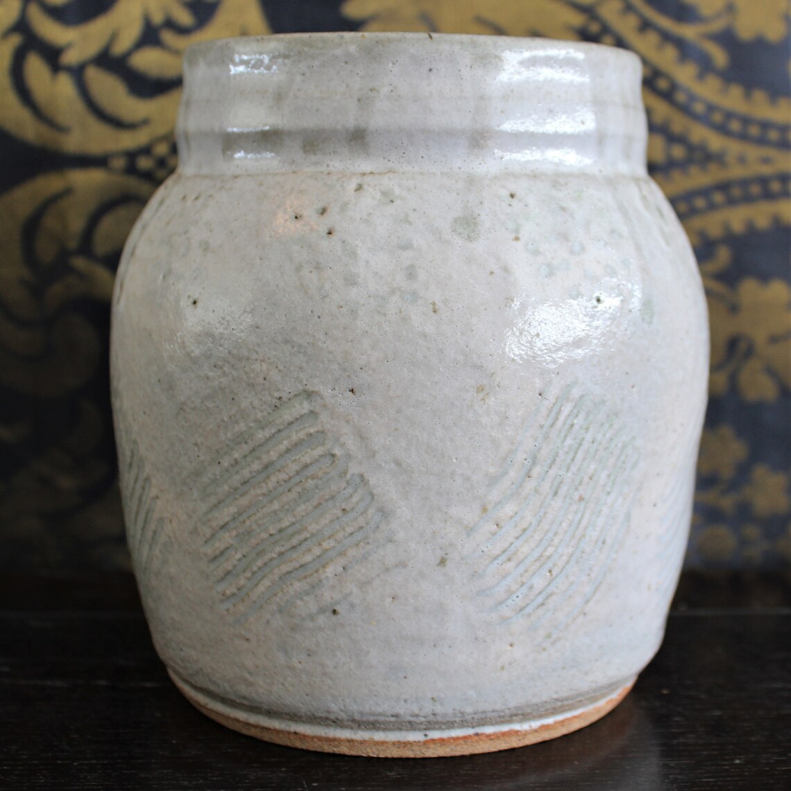 Vintage Artist Signed Rustic Hand Thrown Studio Pottery Vase - Etsy