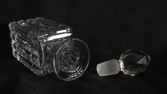 Vintage Brilliant Cut Crystal Glass Scent Perfume… - image 8