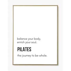 Pilates Poster, Print, Pilates Studio Decor, Pilates Gift, Reformer Pilates, Workout, Wall Art, Pilates Art, Health & Wellness Print, Quote