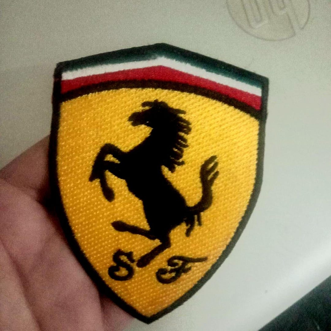 Best Racing Patch F1-inspired Ferrari Embroidered Patch Racing Patch - Motorsport ...