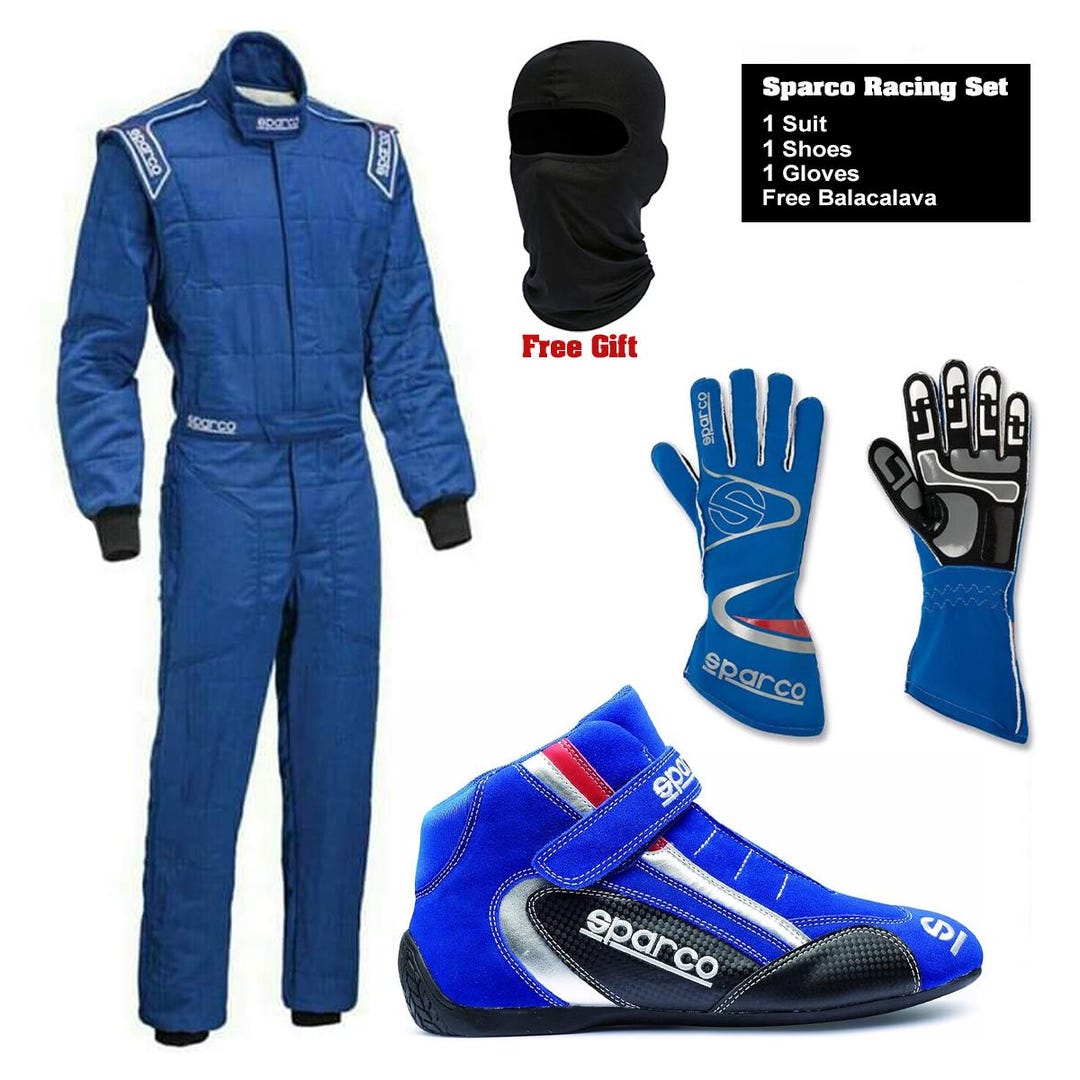 OMP Go Kart Racing Gear Set – Suit, Boots, Gloves & Balaclava | Custom ...