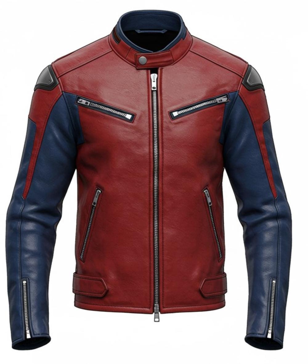 Chamarra Capitan Chamarra De Piel De Avengers Capitán América