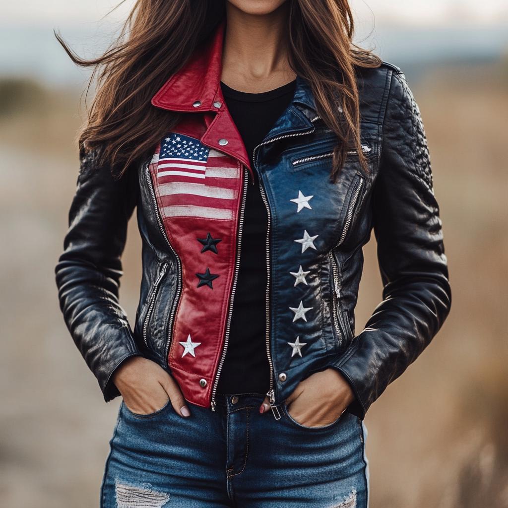 Crop Leather Jacket - Etsy