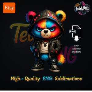 Teddy Bear PNG, Teddy Bear Clipart, Teddy Bear Digital Download, Perfect For Sublimation, Kids T-shirt