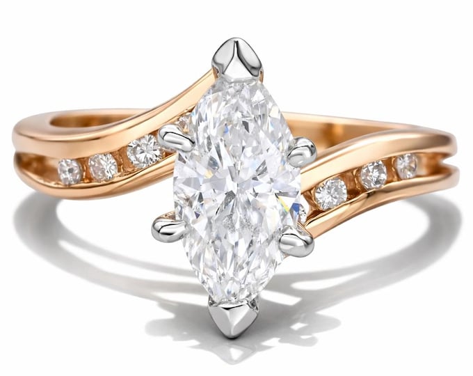 Vintage 14k Diamond Engagement Ring