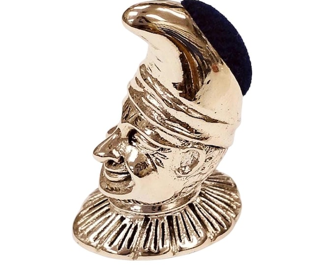 Antique Inspired Collectable Punch and Judy Pin Cushion 925 Sterling Silver