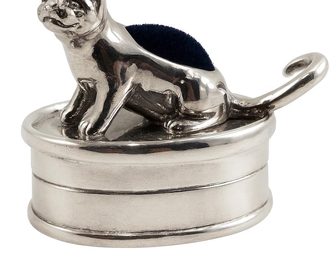 Sterling Silver Round Pill Box Vintage Style Keepsake, Collectible Trinket or Jewelry Holder